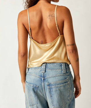 Free People - Sunset Shimmer Woven Cami Top