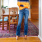 Judy Blue - Mid-rise Thermal Bootcut Jeans