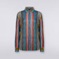Missoni - Lame slub ribbed knit shirt