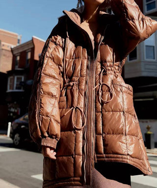 Free People - Patricia Packable Poncho Puffer Jacket