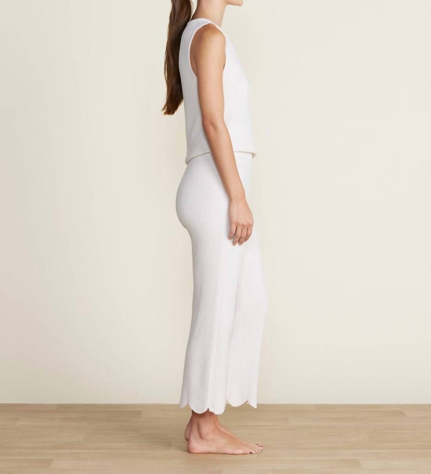 Barefoot Dreams - Cozy Chic Ultra Lite Scallop Cropped Pants