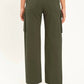 Daze - Cadet Cargo High Rise Cinch Hem Pants