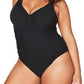 E Cup Underwire One Piece Swimsuit by Aria Black