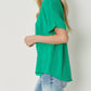Entro - Short Sleeve V-neck Top