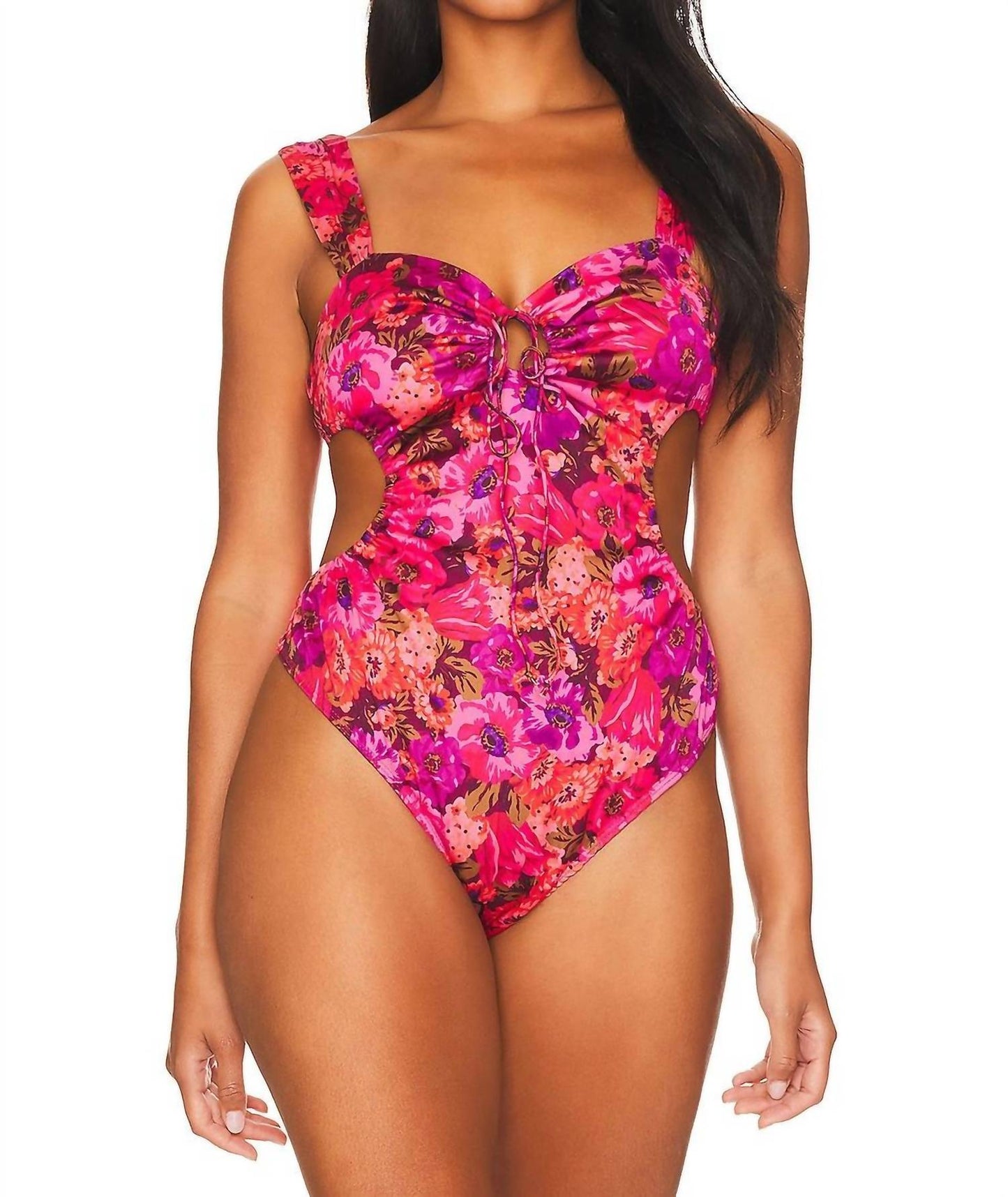 For Love & Lemons - Lauren Floral Bodysuit