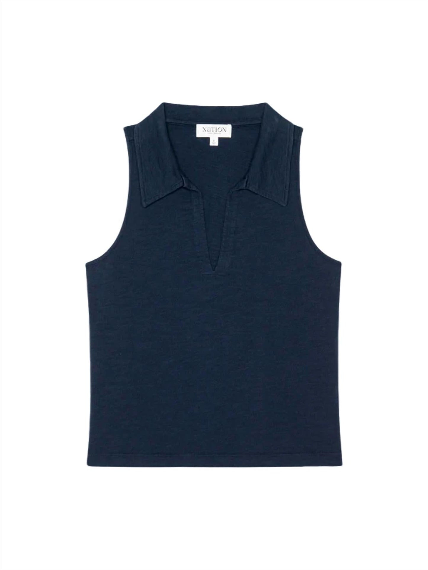 Nation Ltd - Roberta Collared Tank Top