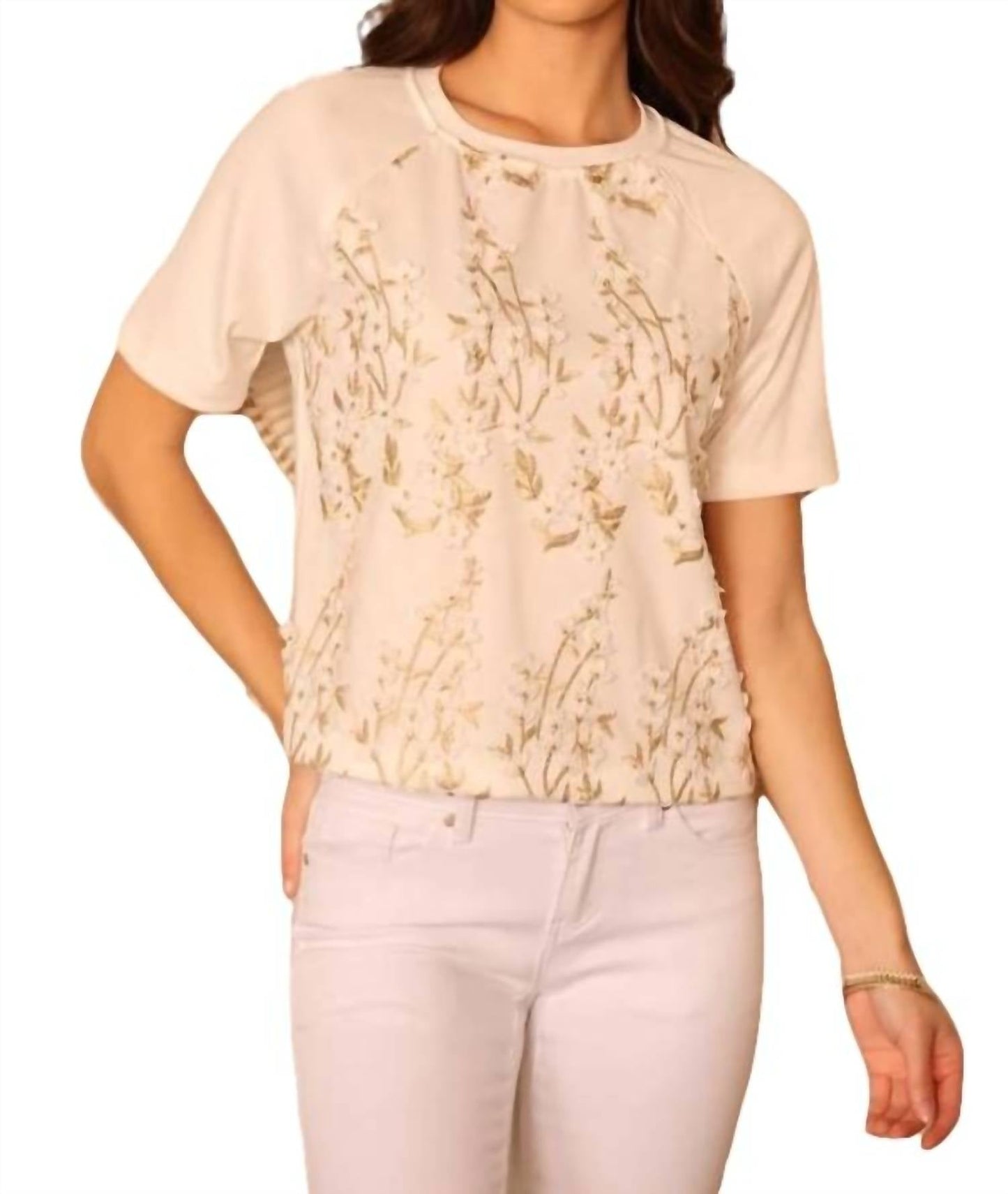 Eva Franco - Kylee Short Sleeve Sweatshirt
