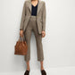 Veronica Beard - Livvy Houndstooth Dickey Jacket