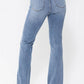 Judy Blue - High Waist Double Button Bootcut Jeans