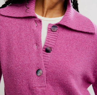 Free People - Trading Up Polo Sweater