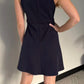 Carole Christian - Bow Zip Back Mini Dress