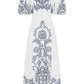 Alemais - Hazel Embroidered Midi Dress