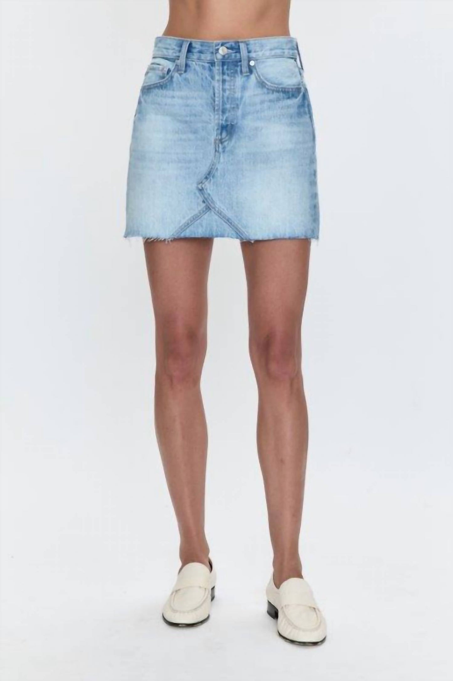 Pistola - Kat Denim Mini Skirt