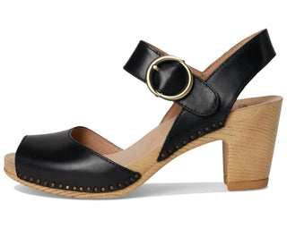 Dansko - Women's Tamra Peep-toe Heel Leather Sandal