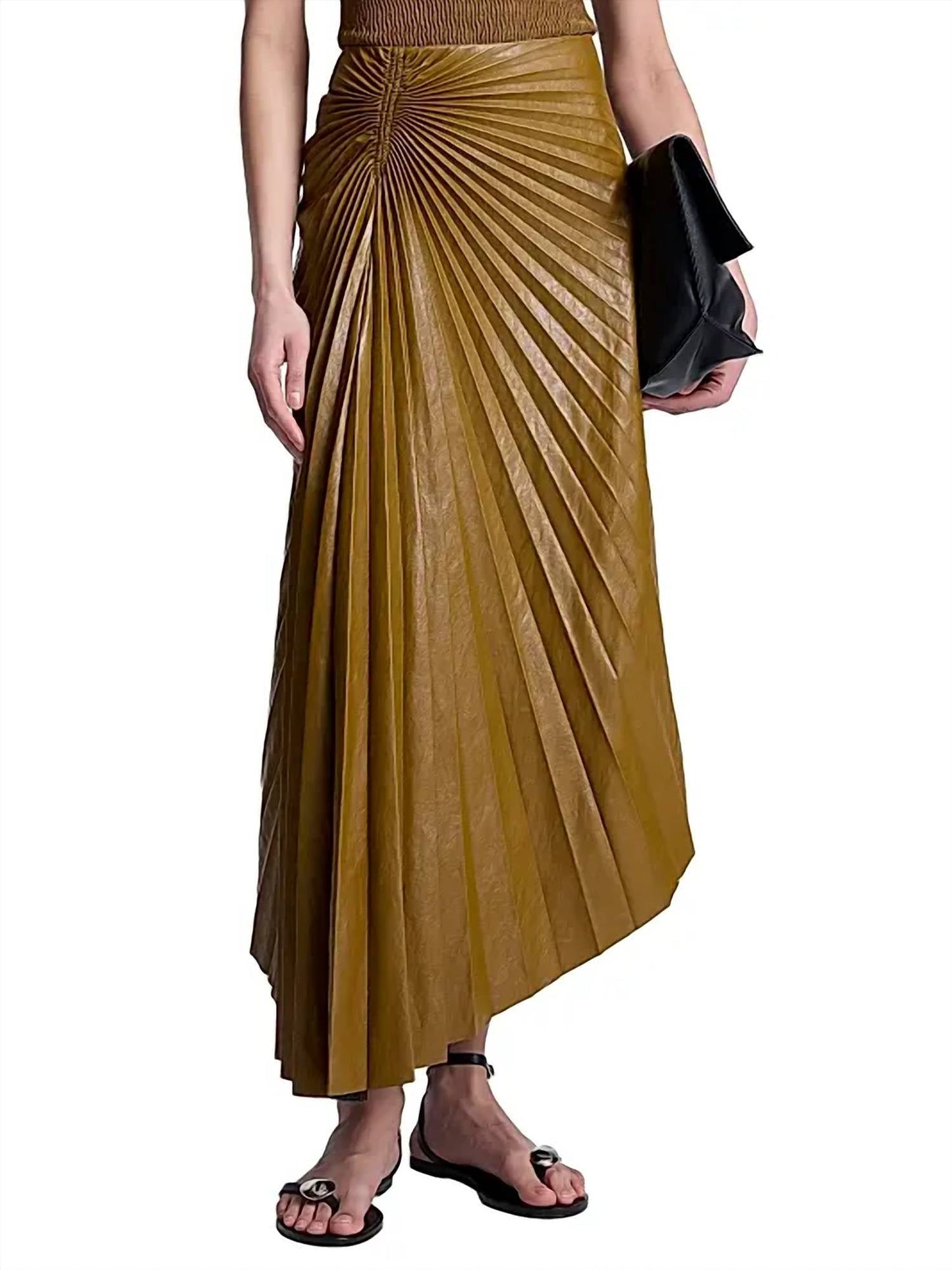 A.L.C. - Tracy Vegan Leather Skirt