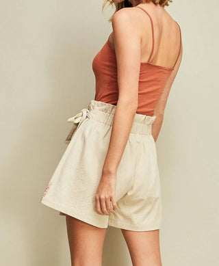 Entro - Embroidered Wrap Skort