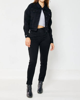 Judy Blue - High Waist Rhinestone Embellished Slim Fit Jeans