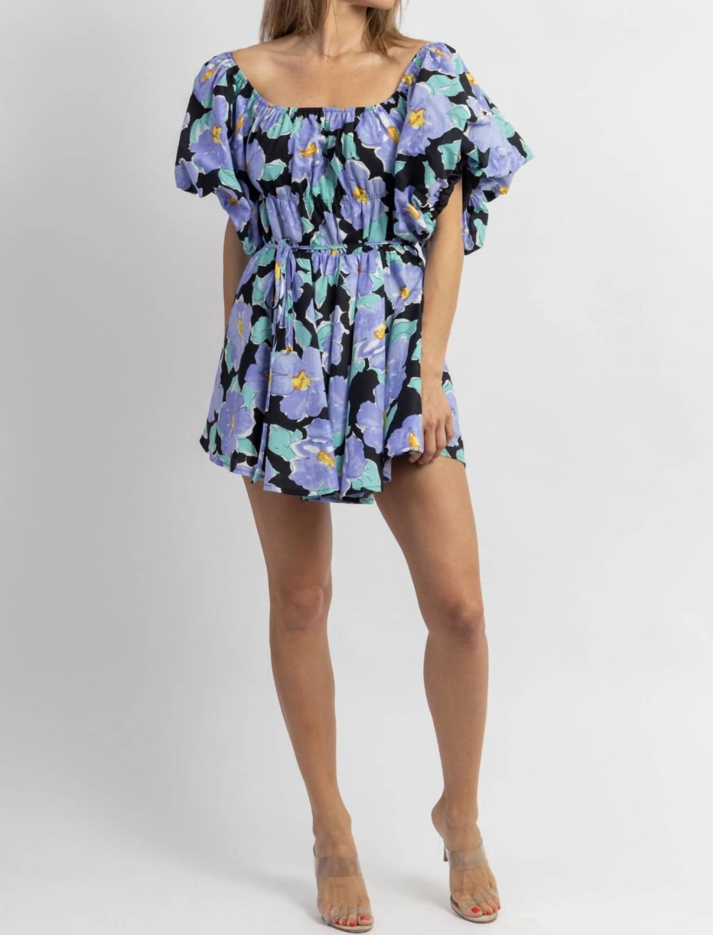 &Merci - LOVER PUFF SLEEVE MINI DRESS