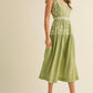 &Merci - Ruffle Sleeve Sundress