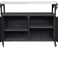 Foldable Outdoor Kitchen Island Patio Mobile Kitchen Cart