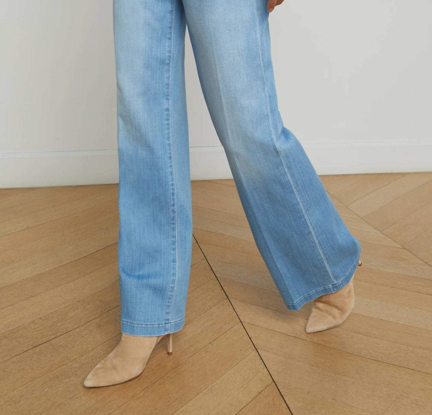 L'Agence - Joanne Low-rise Wide-leg Jeans