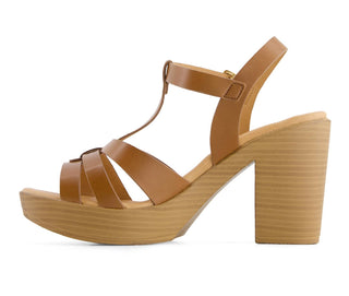 Andrea - Women's Heeled Platform Sandal