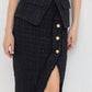 Generation Love - Dio Tweed Midi Skirt