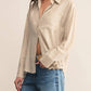 Z Supply - Alfie Linen Button Up Top