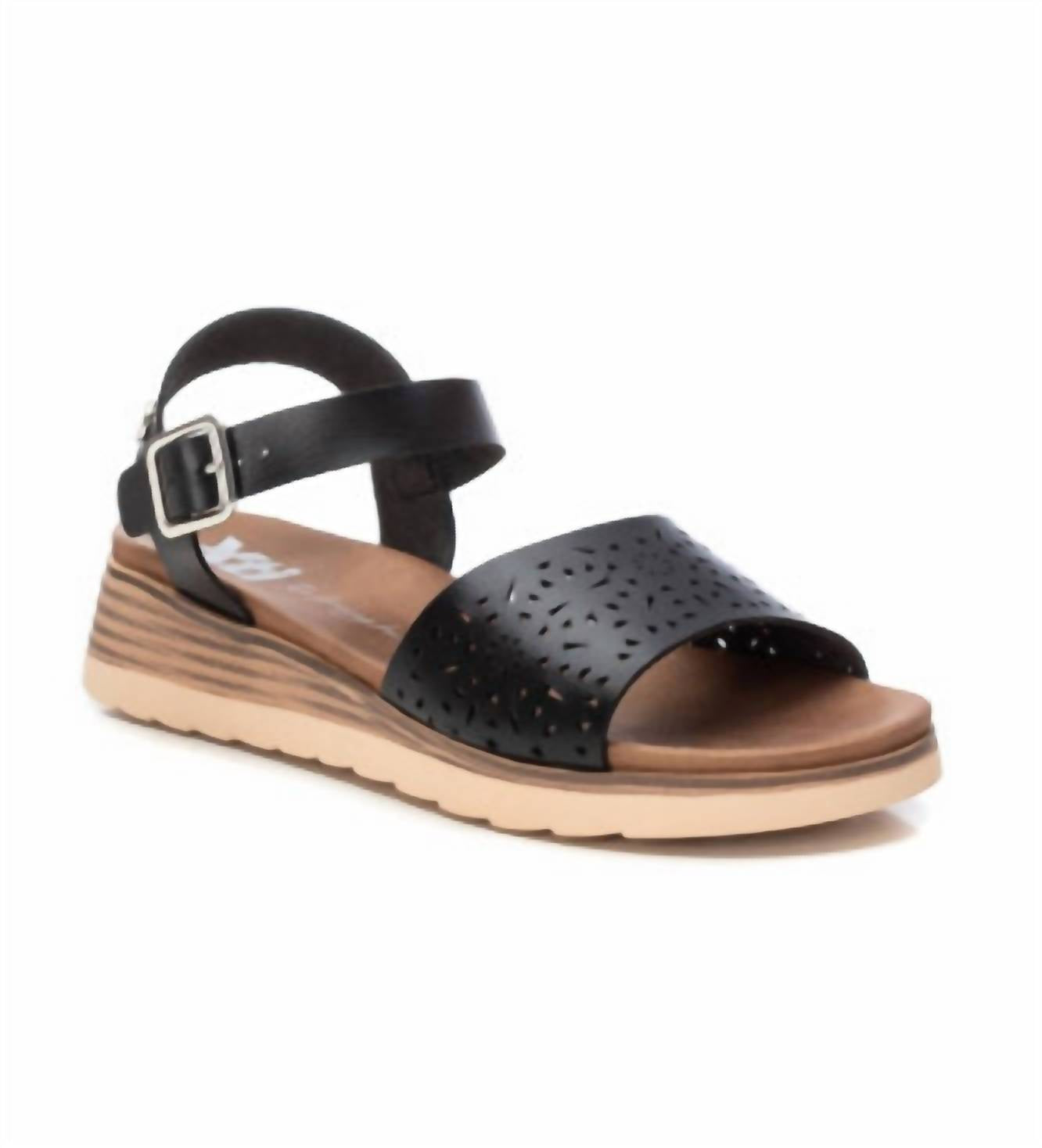 Xti - Women's Low Wedge Sandals