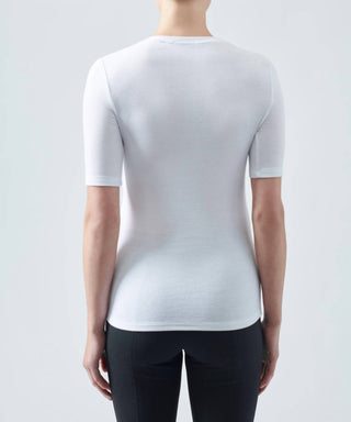 Atm - MODAL RIB SHORT SLEEVE V-NECK TEE
