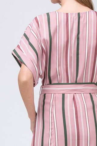 Entro - Striped Shirtdress