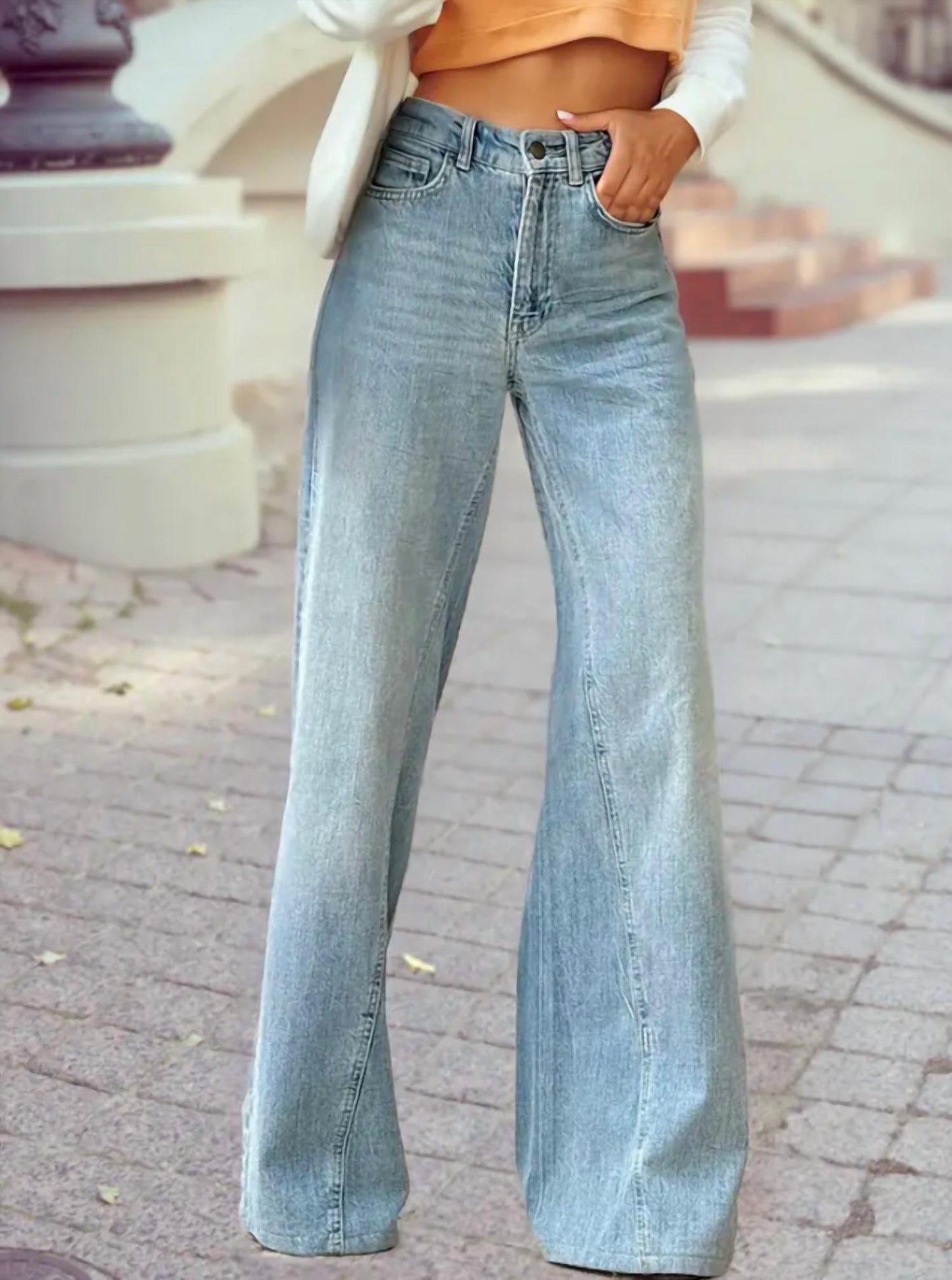 1 The Woman - Katie Wide Leg Jean