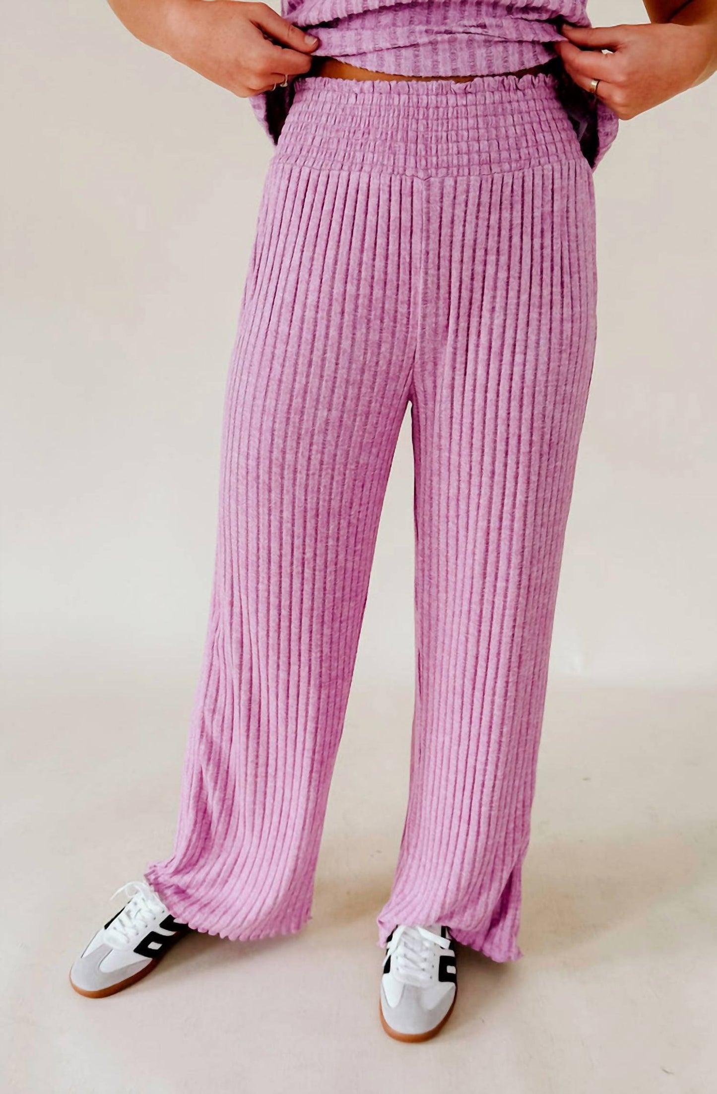 Z Supply - Dawn Smocked Rib Pant