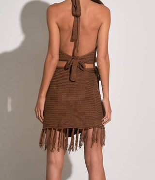 Elan - Crochet Halter Top