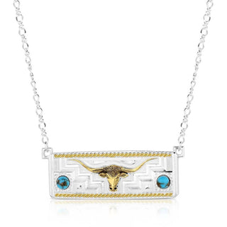 Montana Silversmiths - Longhorn Trails Necklace