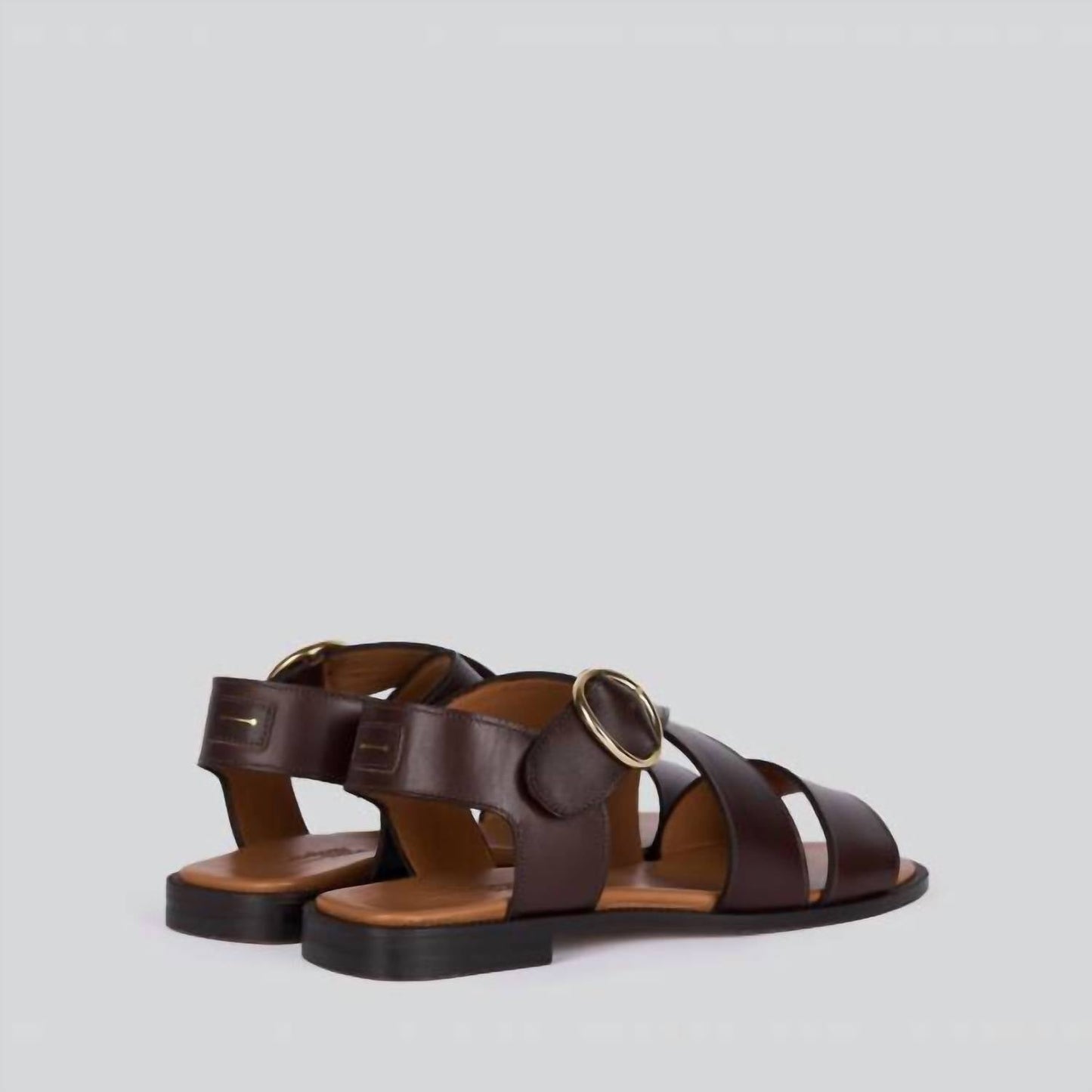 Anthology Editions - Women's Rome Oxford Buckle Flat Sandal