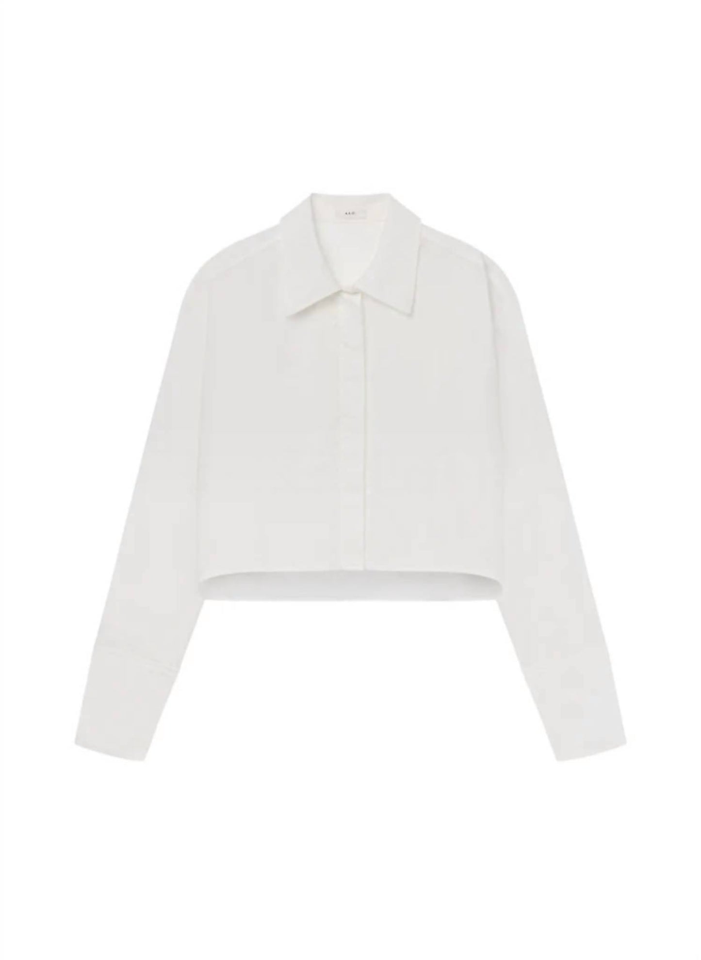 A.L.C. - Maude Cropped Cotton Top