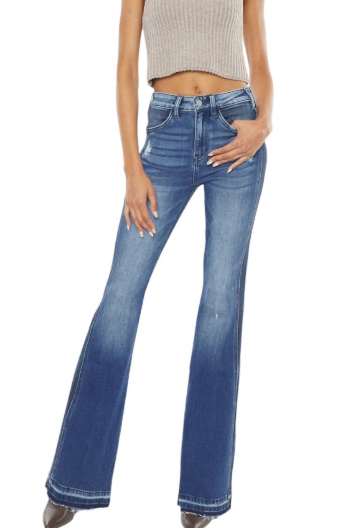 Kancan - Juliana Denim Bootcut Jeans