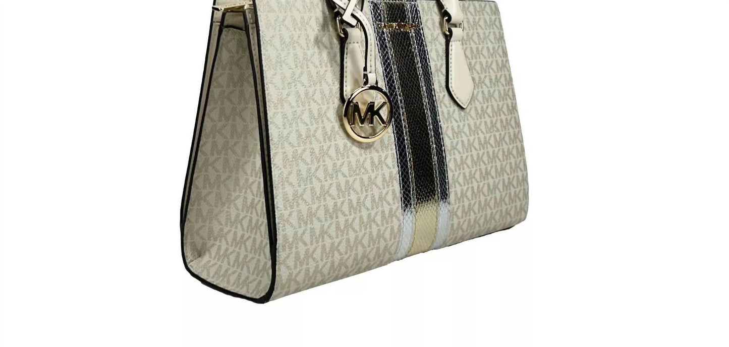 Michael Kors - Women's Sheila Crossbody Satchel Purse Bag Medium