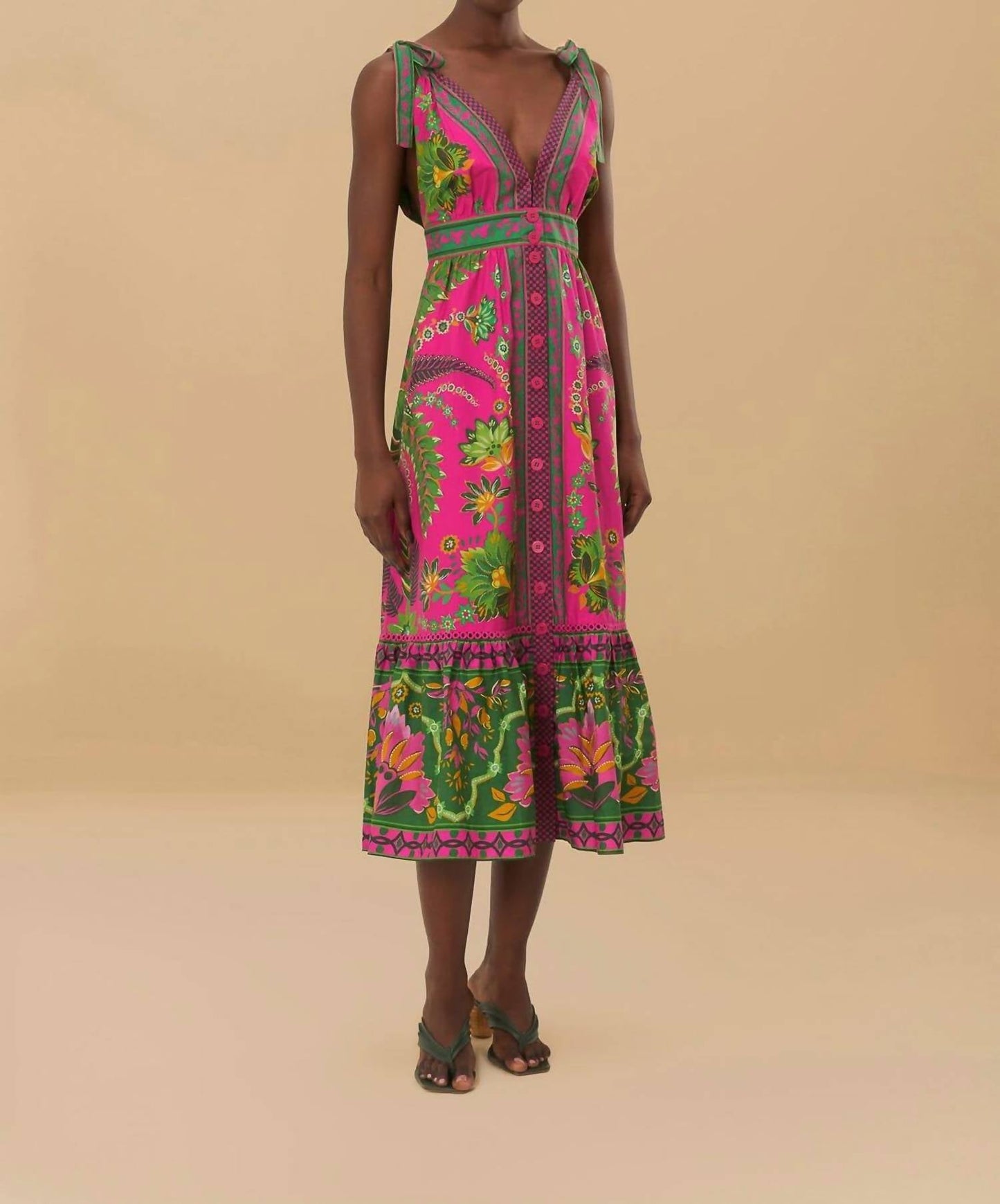 Farm Rio - Ana Midi Dress