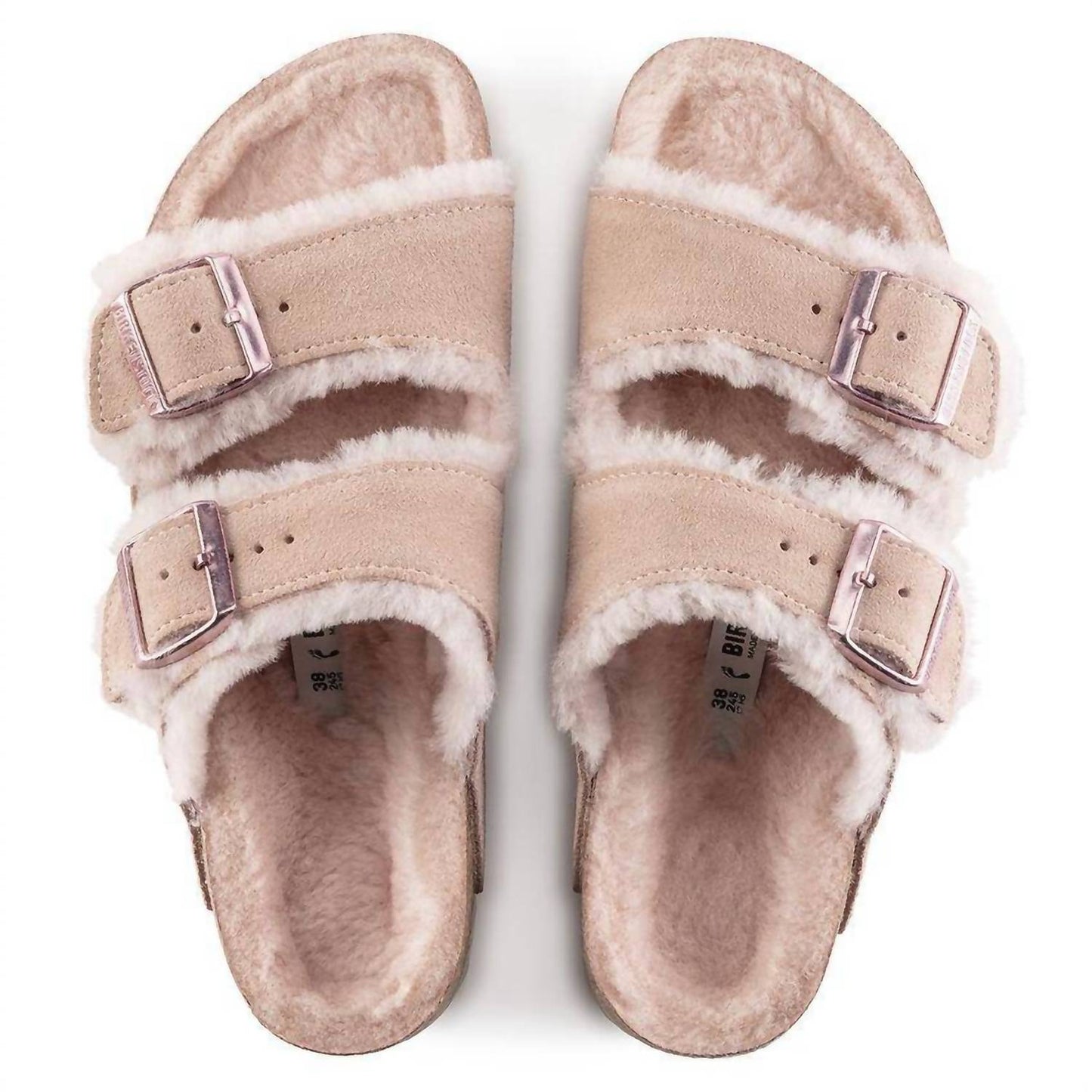 Birkenstock - Women's Arizona Fur Shearling Sandal