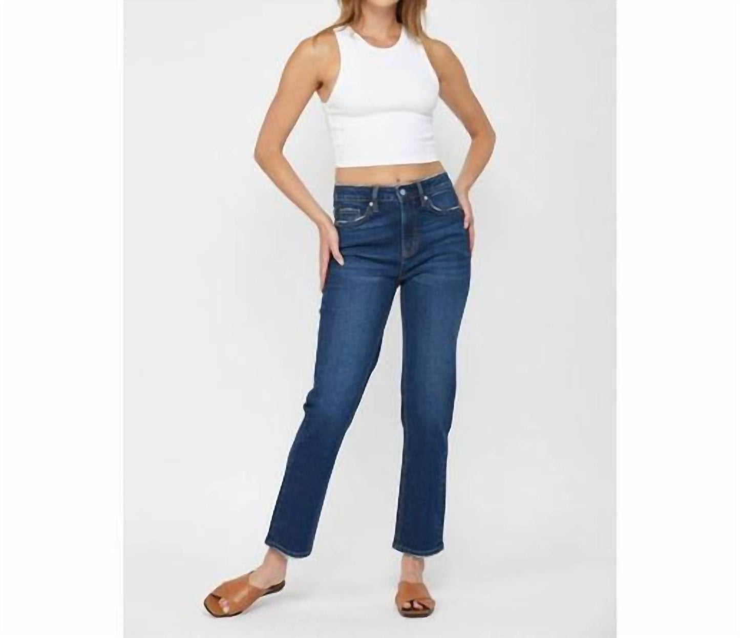 Mica Denim - Women's Monfil Straight Leg Wedge Pants