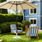 Metal Umbrella Stand Base with Adjustable Foot Pads