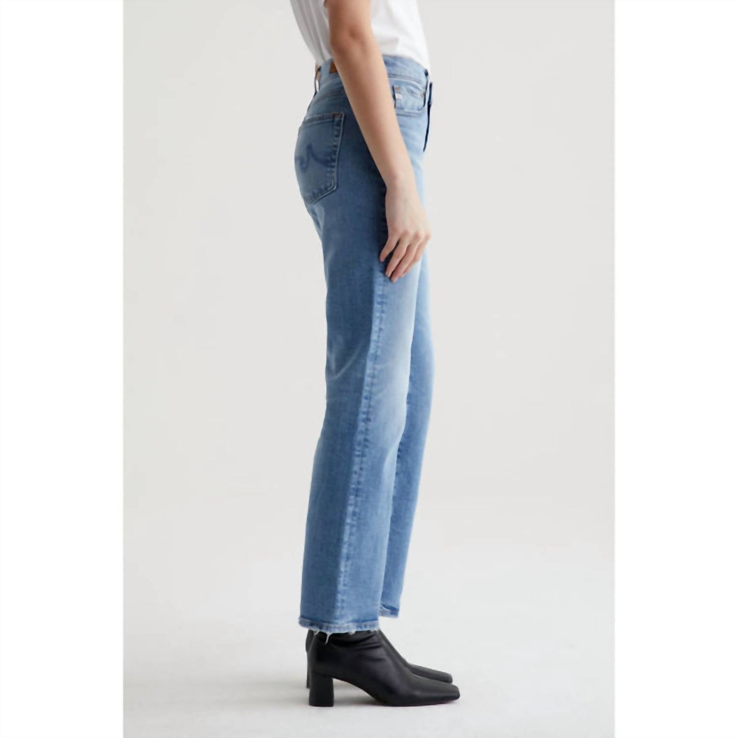 Ag Jeans - Brinley Mid Rise Straight Jeans