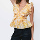 Hutch - Tazz Flutter Sleeve Top