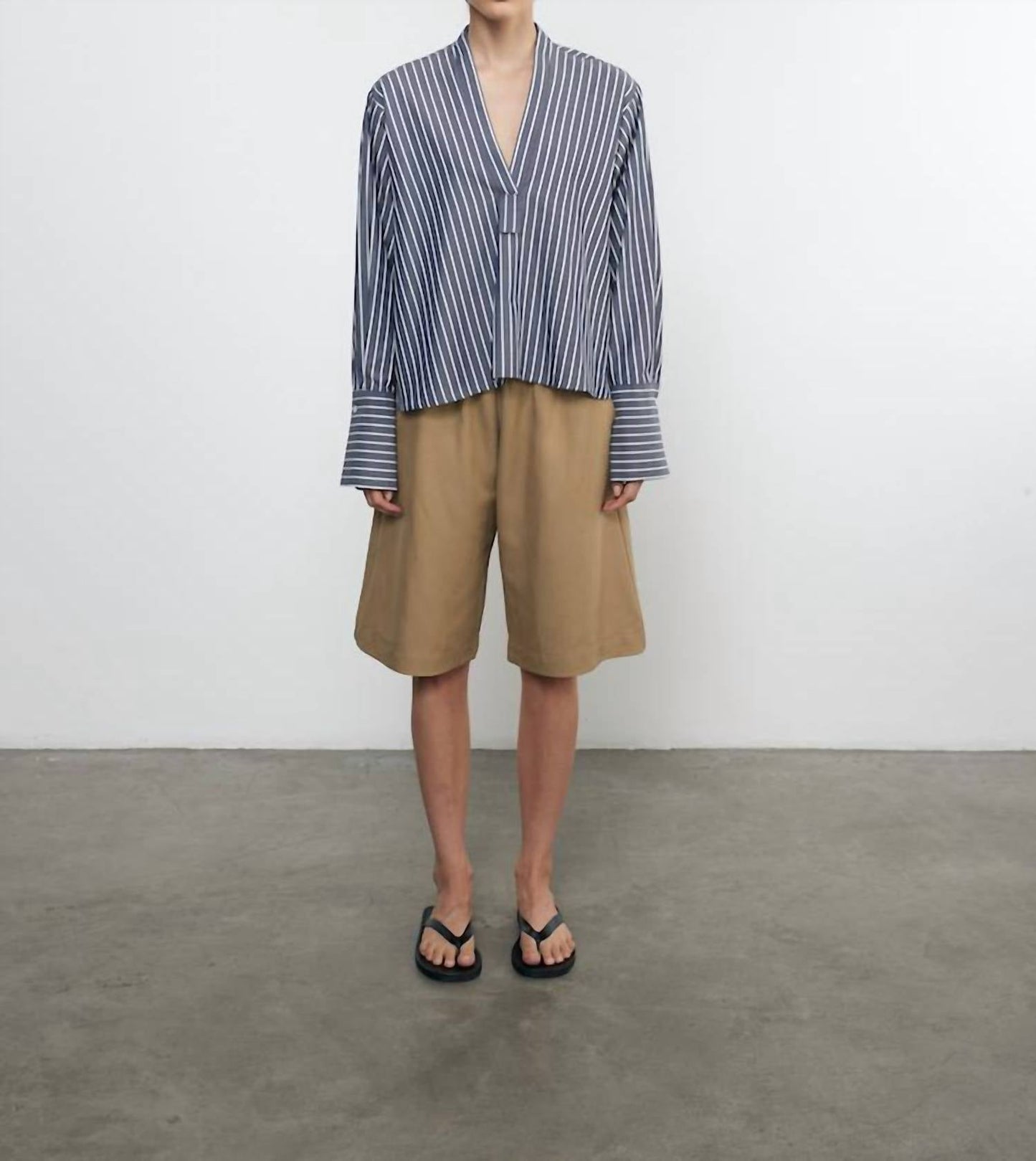 Enza Costa - Poplin Mariner Shirt