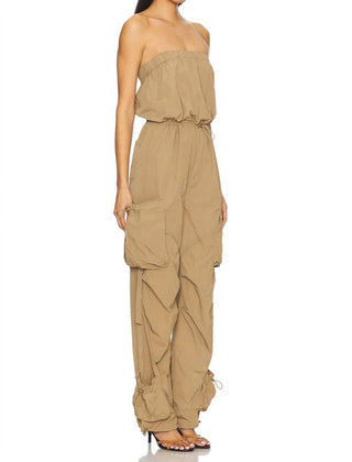 Steve Madden - Kylo Strapless Cargo Jumpsuit