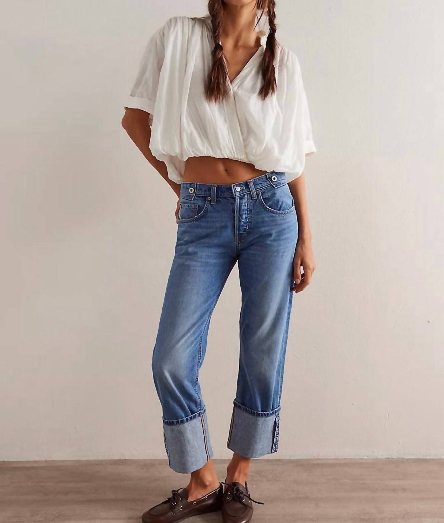 Free People - Women's We The Free Slim Shade Selvedge Jeans