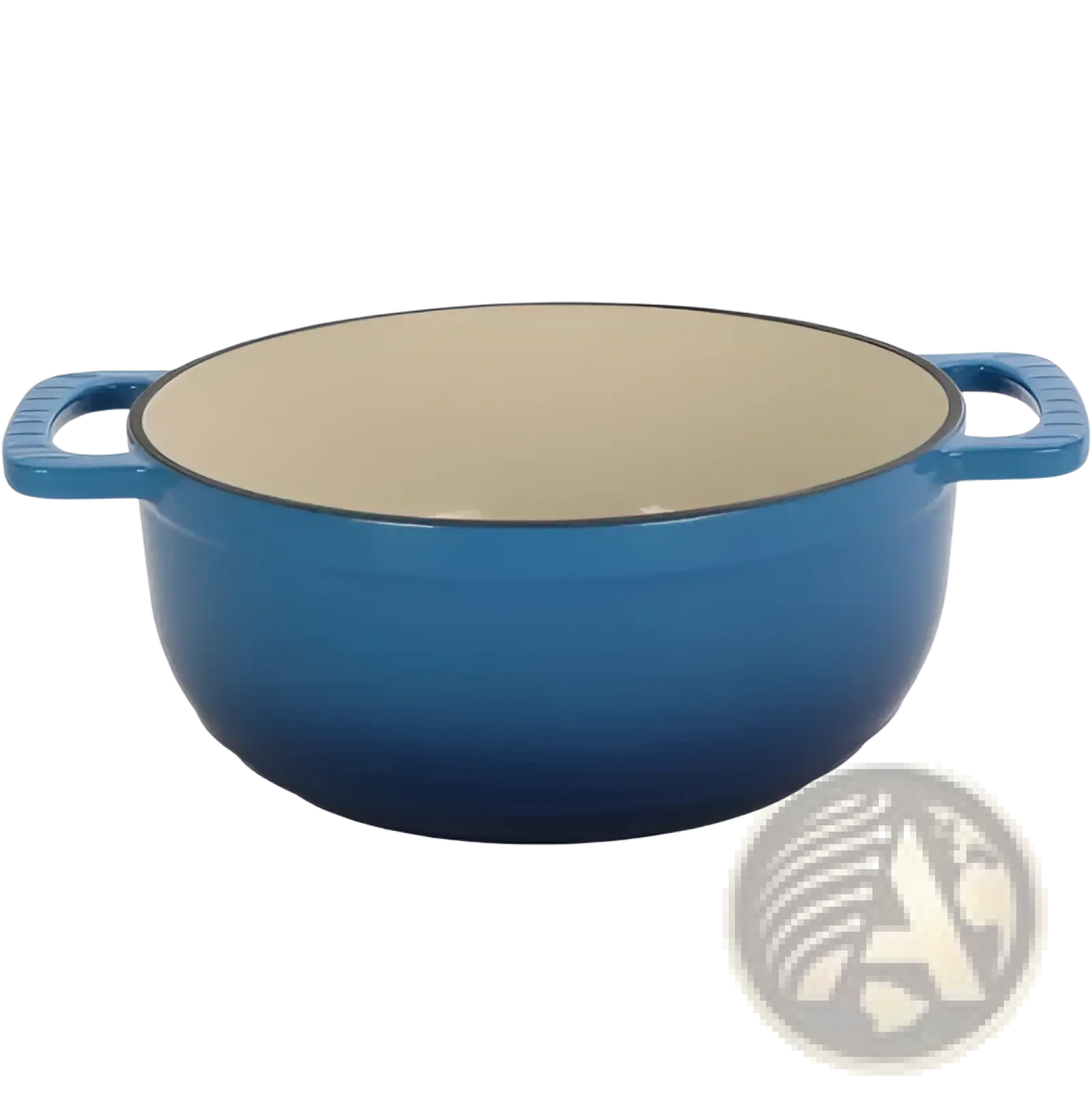 6qt Enameled Cast Iron Dutch Oven with Silicone Gloves