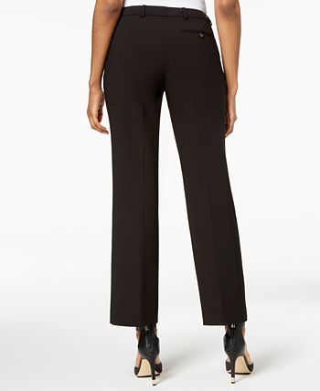 Calvin Klein Women's Modern Fit Pants Black Size 16